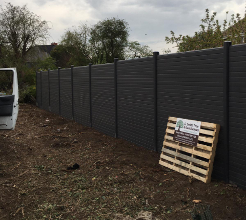 Composite Garden Fence Panels